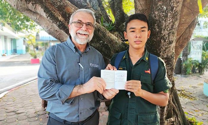 En skörd i Hat Yai sydöstra